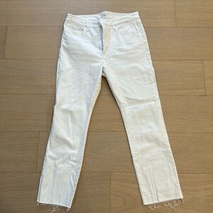 Good American white jeans—great condition!